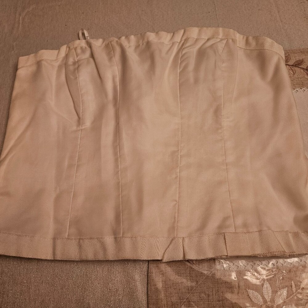 NWT Nicole Miller Silk Bustier